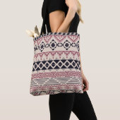 Aztekenmuster. Vintager Stammeshintergrund Tasche (Von Nahem)