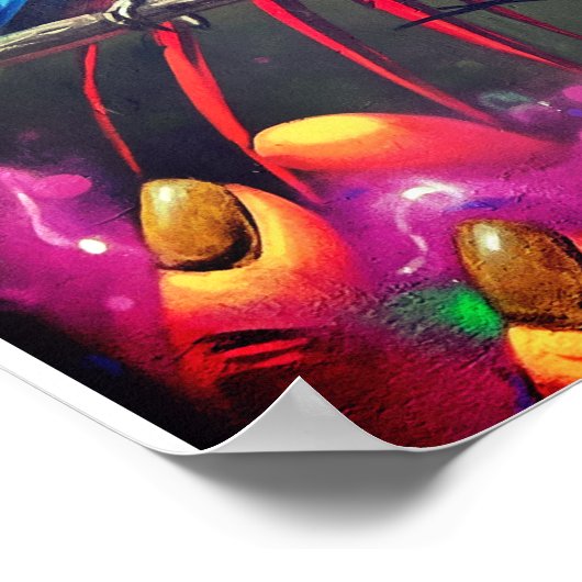 Aztekenplakat Poster (Ecke)