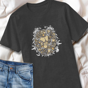 Aztekenschild der Krieger T-Shirt