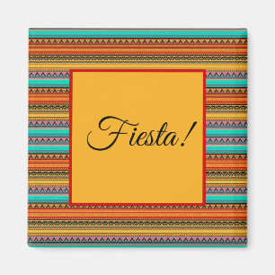 Aztekenstreifen "Fiesta" Magnet