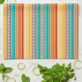 Aztekenstreifen Geschirrtuch (Gefaltet)