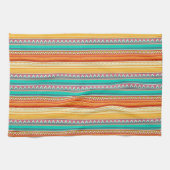 Aztekenstreifen Geschirrtuch (Horizontal)