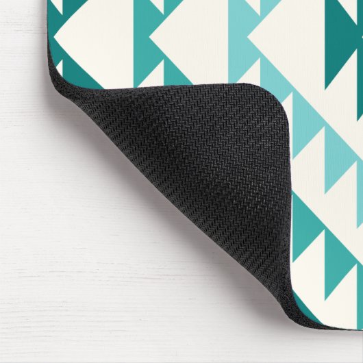 Aztekische Entwurfs-Knickenten u. Creme des Mousepad (Ecke)