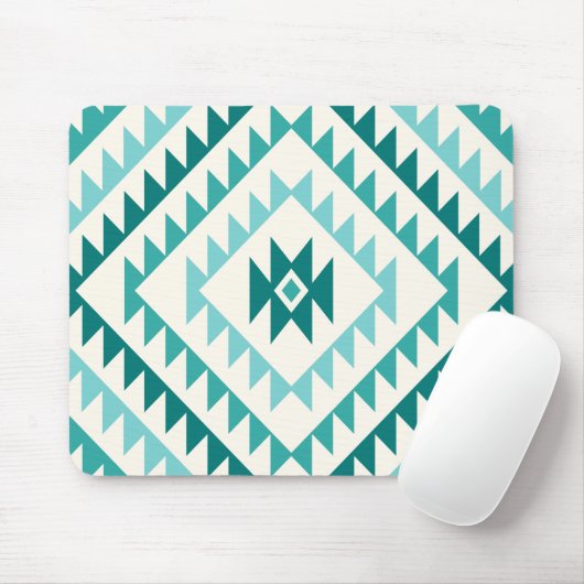 Aztekische Entwurfs-Knickenten u. Creme des Mousepad (Mit Mouse)