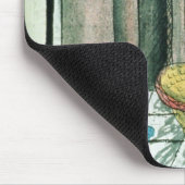 Aztekische Federhandwerker bei der Arbeit Mousepad (Ecke)