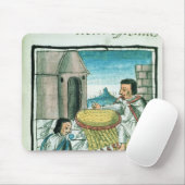 Aztekische Federhandwerker bei der Arbeit Mousepad (Mit Mouse)