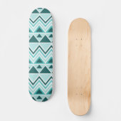 Aztekische Gebirgsdreieck-Sparren Anden Stammes- Skateboard (Vorderseite)