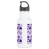 Aztekische Gebirgsdreieck-Sparren Anden Stammes- Trinkflasche (Rückseite)