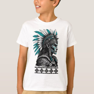 Aztekische Kultur Maya Indigene Völker T-Shirt