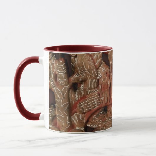 Aztekische Kunst-Entlastung Tasse (Links)