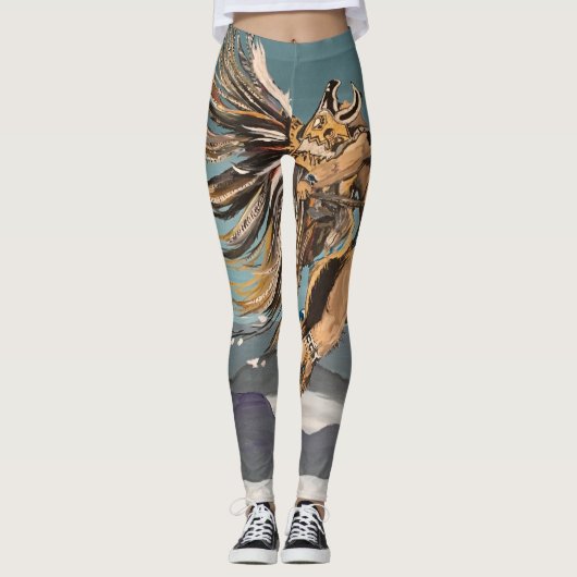 Aztekische Leggings (Vorderseite)
