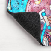 Aztekische Maya-Inka-hoher Priester-Inder Mousepad (Ecke)