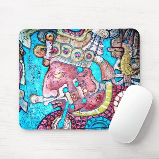 Aztekische Maya-Inka-hoher Priester-Inder Mousepad (Mit Mouse)