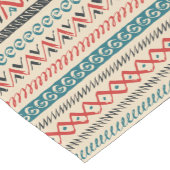 Aztekische Mustertabellenläufer Kurzer Tischläufer (Ecke)