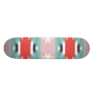 Aztekische Stammes- Muster-Ureinwohner-Drucke Skateboard