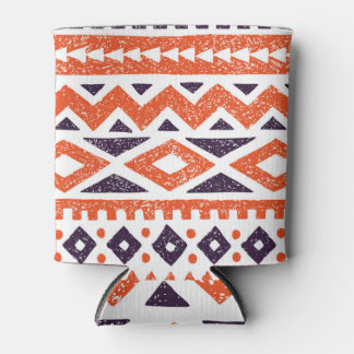 Aztekische Stammmotive, gestreift Dosenkühler