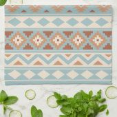 Aztekische Wesentliches Ptn IIIb blaue Handtuch (Gefaltet)