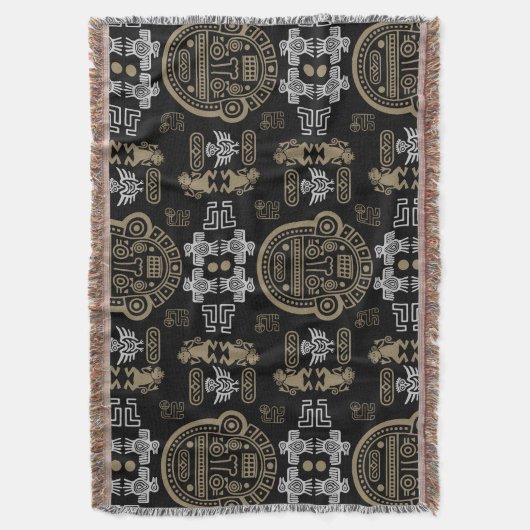 Aztekische Wohngestaltung Decke (Vorderseite Vertikal)