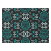 Aztekische Wohngestaltung Tischdecke (Vorderseite (Horizontal))