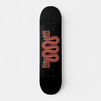 Aztekische zweiköpfige Schlange Skateboard
