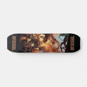 Aztekischer Angriff Skate2 Skateboard (Horizontal)