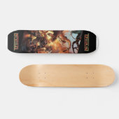 Aztekischer Angriff Skate2 Skateboard (Horizontal)