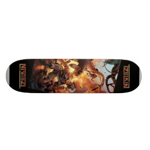 Aztekischer Angriff Skate2 Skateboard