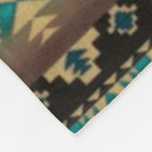 Aztekischer Druck Säurenummer Fleecedecke (Ecke)