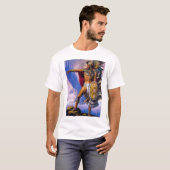Aztekischer Eagle-Ritter T-Shirt (Vorne ganz)