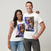 Aztekischer Eagle-Ritter T-Shirt (Unisex)