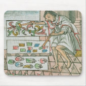 Aztekischer Federhandwerker Mousepad (Vorne)