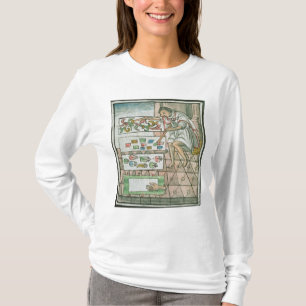 Aztekischer Federhandwerker T-Shirt