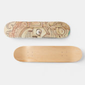 aztekischer Felsen Skateboard (Horizontal)