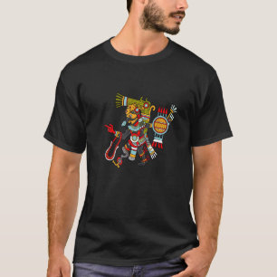 Aztekischer Gott der Nacht Tezcatlipoca T-Shirt