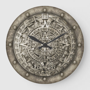 Aztekischer Kalender Große Wanduhr