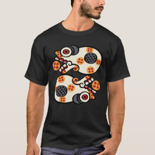 Aztekischer Kalendertag 06 - Miquiztli T-Shirt