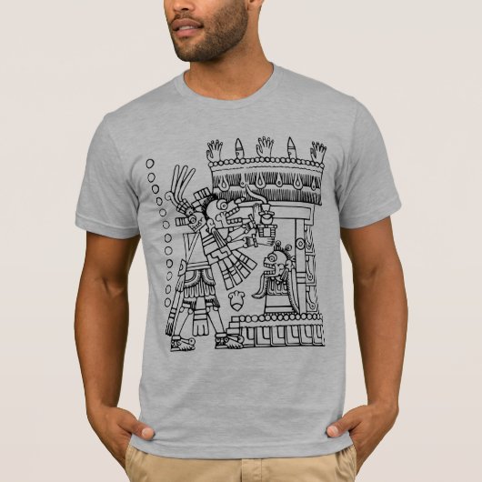 Aztekischer Kodex von der borgia Gruppe T-Shirt (Vorderseite)