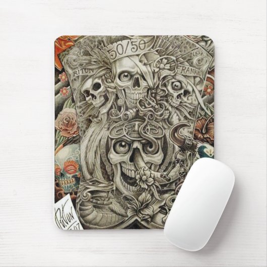 aztekischer Krieg Mousepad (Mit Mouse)