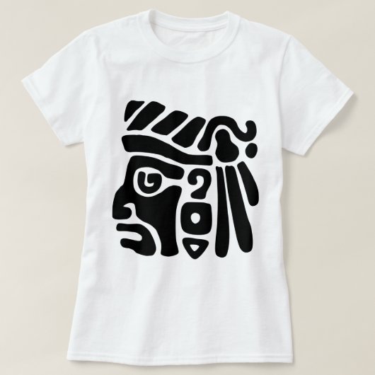 Aztekischer Krieger T-Shirt (Design vorne)