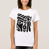 Aztekischer Krieger T-Shirt (Vorderseite)