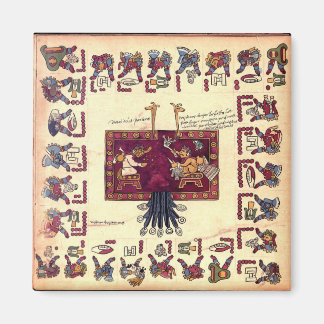 Aztekischer Kunstmagnet Magnet