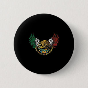 Aztekischer mexikanischer Adler mit dreifarbigen F Button