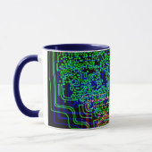 Aztekischer Mikrochip Tasse (Links)