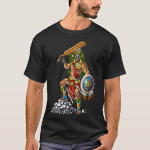 Aztekischer Schädelkrieger T-Shirt