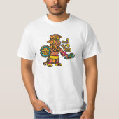 Aztekischer Shaman T-Shirt (Vorderseite)