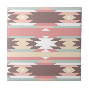 Aztekisches indianisches Design Fliese