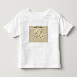 Aztekisches Mexiko-Tal 2 Kleinkind T-shirt