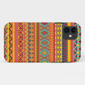 Aztekisches Muster Case-Mate iPhone Hülle (Rückseite (Horizontal))