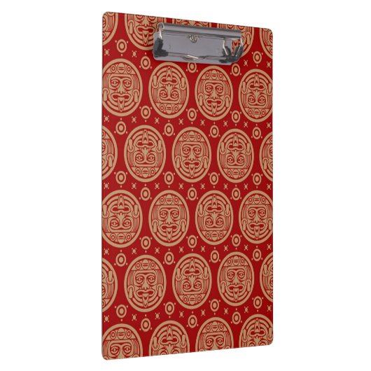 Aztekisches Muster Klemmbrett (Rechts)