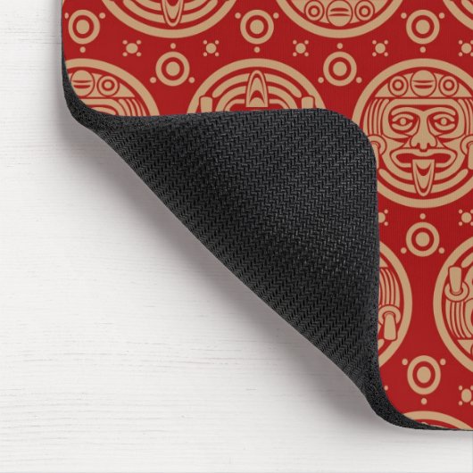 Aztekisches Muster Mousepad (Ecke)